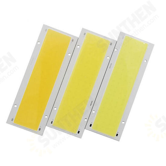 High Power DC12-14V 15W LED Beads COB Chip Light DIY 140x50mm Dimmable Flashing Strip with RF Remote