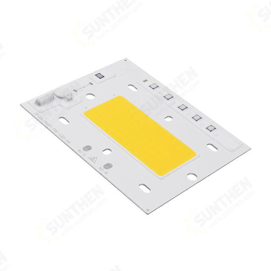 High Powered 50W LED Chip Light Source Anti-thunder AC220V for DIY Spotlight Floodlight