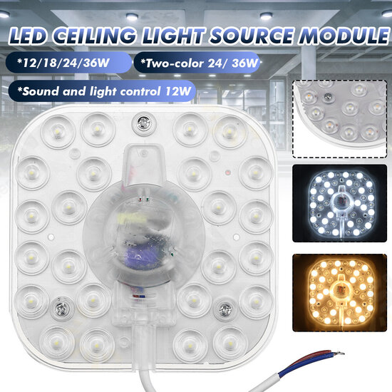 LED Module Lamp Source Ceiling Light Transformation Light Board Square light