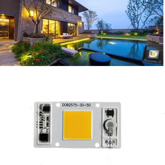 30W 50W Warm White/White LED COB Chip Light for Downlight Panel Flood Light Source AC180-260V