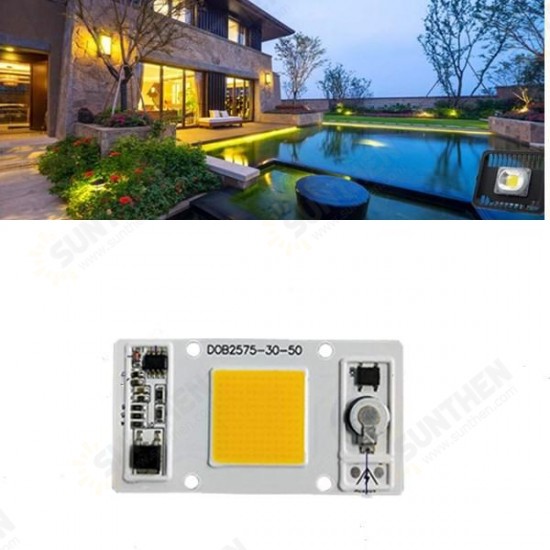 30W 50W Warm White/White LED COB Chip Light for Downlight Panel Flood Light Source AC180-260V