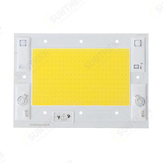 50W 100W Pure White/Nature White Thunder Protection COB LED Chip for Flood Light AC220-240V