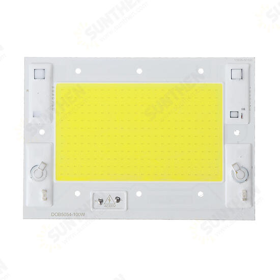 50W 100W Pure White/Nature White Thunder Protection COB LED Chip for Flood Light AC220-240V