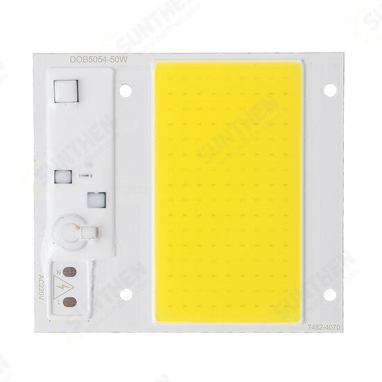 50W 100W Pure White/Nature White Thunder Protection COB LED Chip for Flood Light AC220-240V