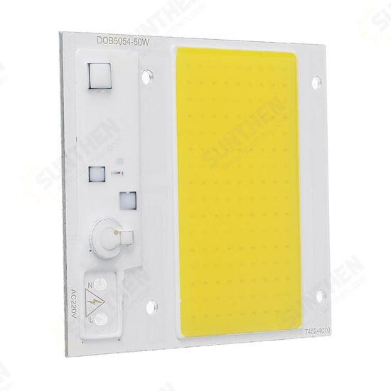 50W 100W Pure White/Nature White Thunder Protection COB LED Chip for Flood Light AC220-240V