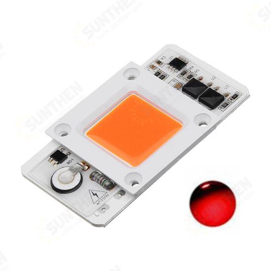 50W Blue/Red/Green Light Non-drive Thunder Protection COB LED Chip for DIY Grow Light