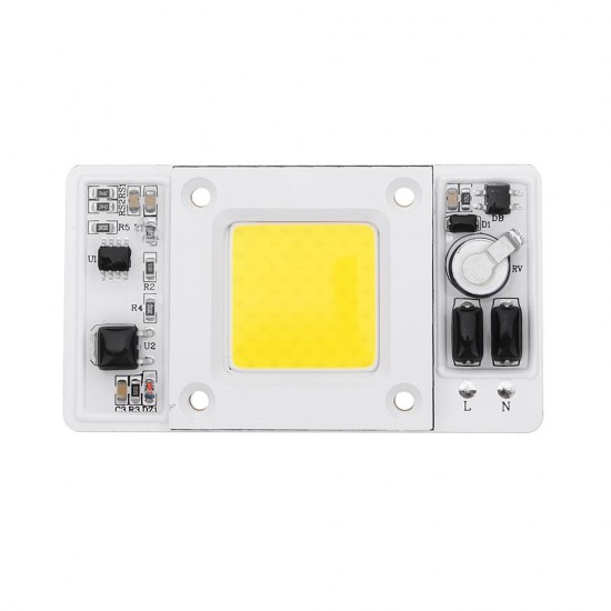 50W COB LED Chip Waterproof Light Source AC180-300V for DIY Spotlight Floodlight