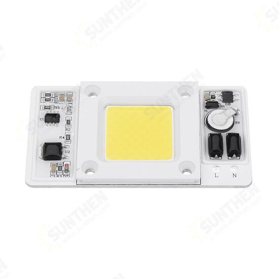 50W COB LED Chip Waterproof Light Source AC180-300V for DIY Spotlight Floodlight