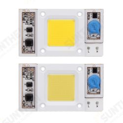 50W Non-drive Thunder Protection COB LED Chip for DIY Flood Light Spotlight AC180-300V 50W Non-drive Thunder Protection COB LED Chip for DIY Flood Light Spotlight AC180-300V