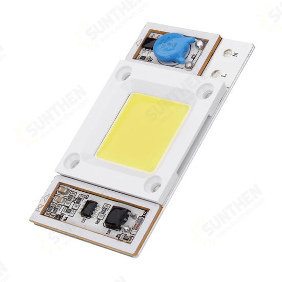 50W Non-drive Thunder Protection COB LED Chip for DIY Flood Light Spotlight AC180-300V