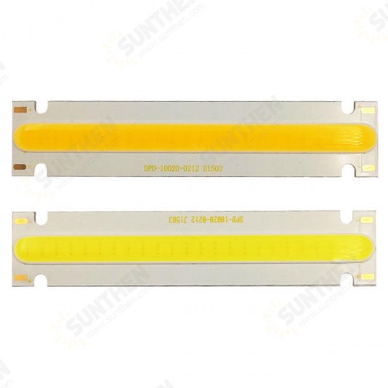 Ultra Bright DC6V 5W COB LED Bar Light Chip for DIY Floodlight 100x20mm