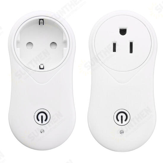 WIFI Mobile Phone Remote Control Smart Timer Home Socket EU US Plug Switch AC110-240V