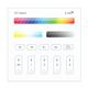 ZJ-TRBM-RGBWC-A AC100-240V Bluetooth Mesh RGBWC Remote Touch Panel Dimmer Controller for LED Lighting