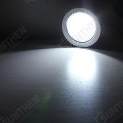 12W COB LED Ceiling Down Light Silver Shell Belt Drive 85-265V 12W COB LED Ceiling Down Light Silver Shell Belt Drive 85-265V