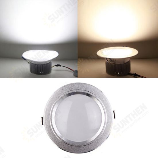 12W LED Down Light Ceiling Recessed Lamp Dimmable 220V + Driver