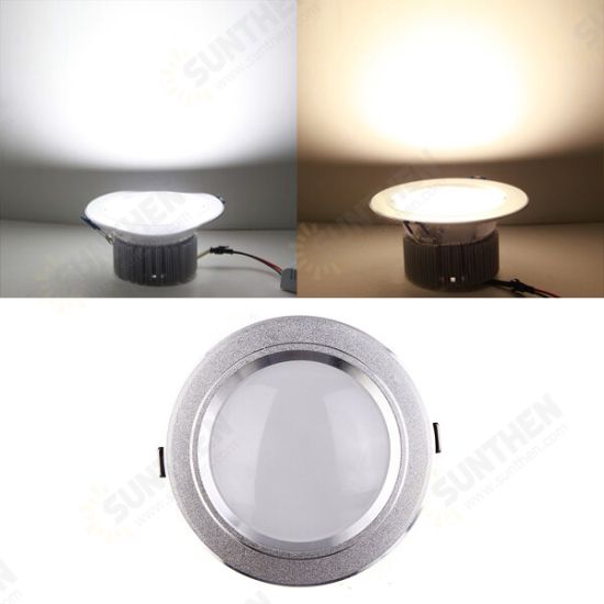 12W LED Down Light Non-dimmable Ceiling Recessed Lamp AC85-265V + Driver