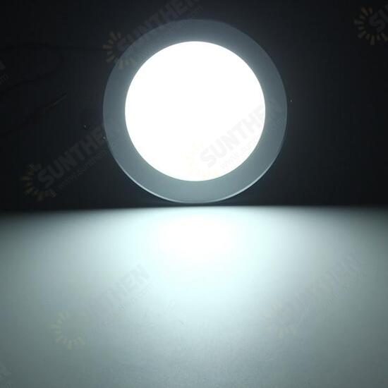 12W LED Panel Recessed Lighting Ceiling Down Lamp Bulb Fixture AC 85-265V