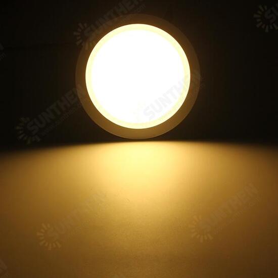 12W LED Panel Recessed Lighting Ceiling Down Lamp Bulb Fixture AC 85-265V