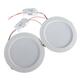 12W Round LED Recessed Ceiling Panel Down Light With Driver