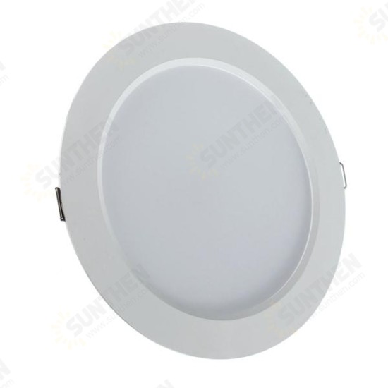 12W Round LED Recessed Ceiling Panel Down Light With Driver