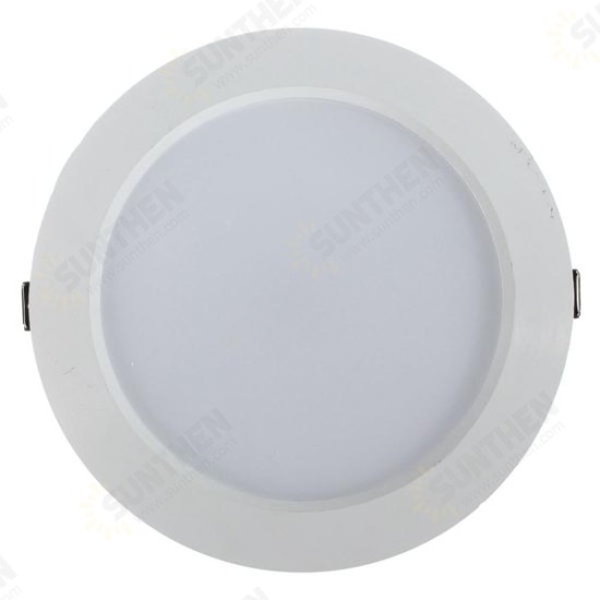 12W Round LED Recessed Ceiling Panel Down Light With Driver