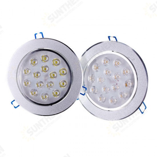 15W Bright LED Recessed Ceiling Down Light 85-265V + Driver