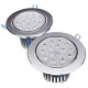 15W Dimmable Bright LED Recessed Ceiling Down Light 85-265V