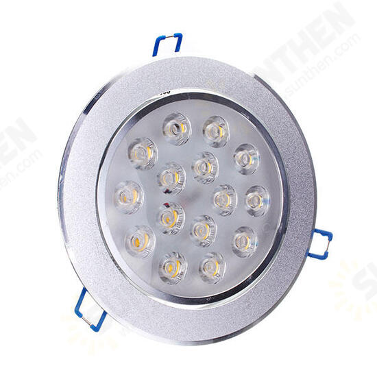 15W Dimmable Bright LED Recessed Ceiling Down Light 85-265V