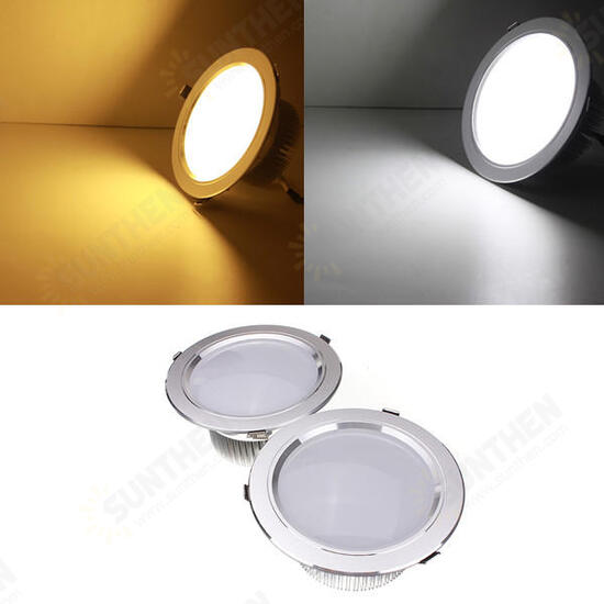 15W LED Ceiling Spotlight Recessed Lamp Dimmable 220V + Driver