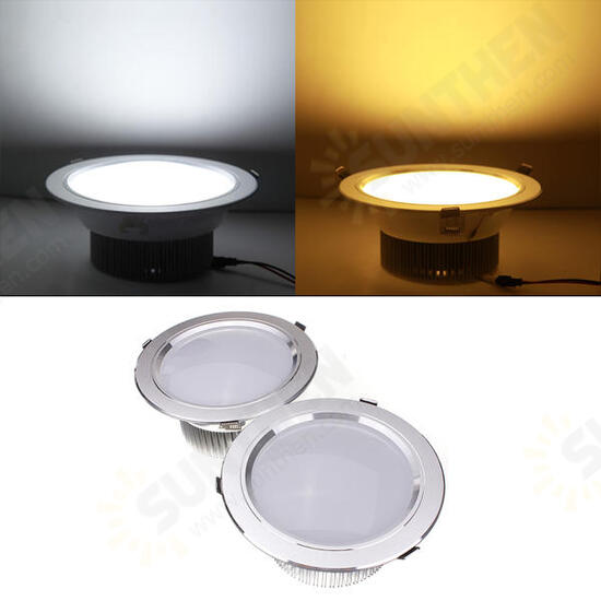 15W LED Down Light Ceiling Recessed Lamp Dimmable 110V + Driver