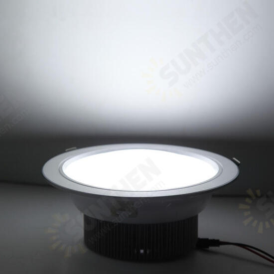 15W LED Down Light Ceiling Recessed Lamp Dimmable 110V + Driver