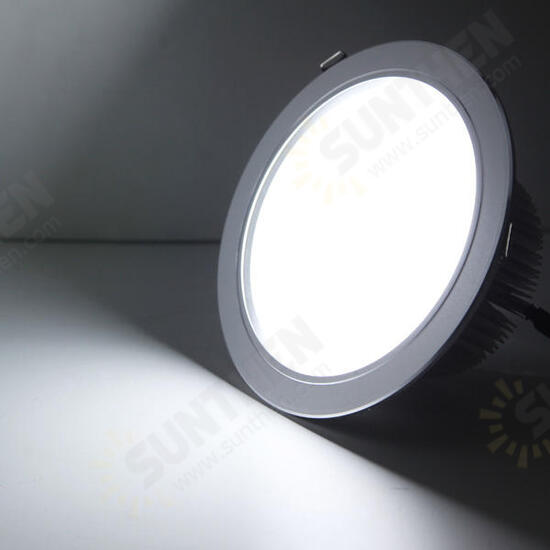 15W LED Down Light Ceiling Recessed Lamp Dimmable 110V + Driver