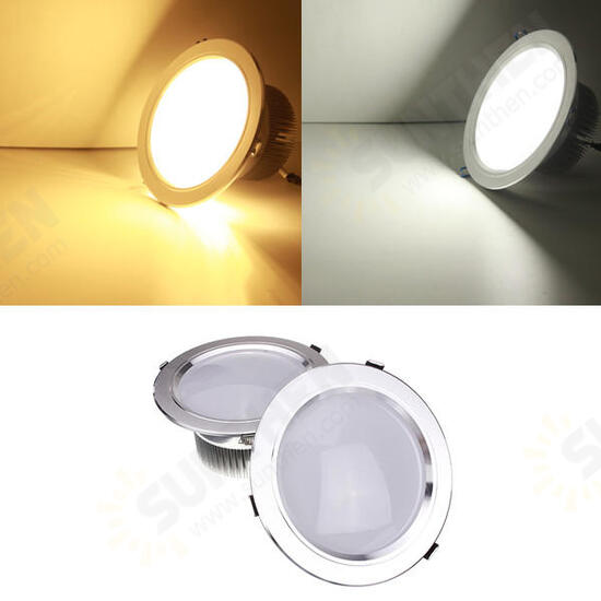 18W LED Ceiling Spot Lightt Recessed Lamp Dimmable 220V + Driver