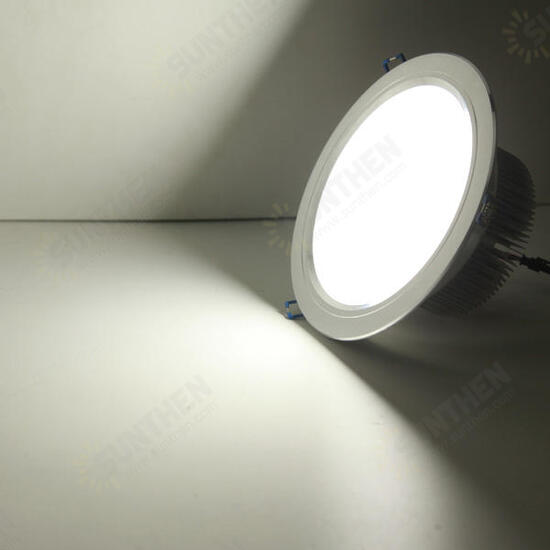 18W LED Down Light Ceiling Recessed Lamp Dimmable 110V + Driver