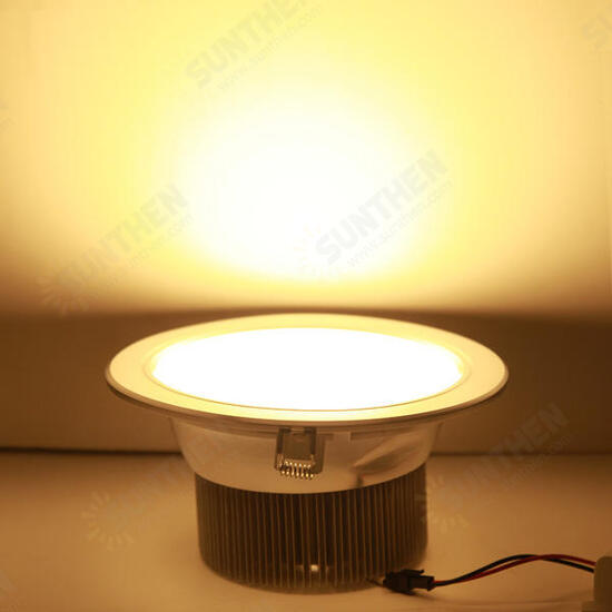 18W LED Down Light Ceiling Recessed Lamp Dimmable 110V + Driver