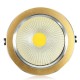 21W COB LED Ceiling Down Light Golden Shell Belt Drive 85-265V