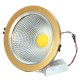 21W COB LED Ceiling Down Light Golden Shell Belt Drive 85-265V