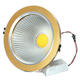 21W COB LED Ceiling Down Light Golden Shell Belt Drive 85-265V