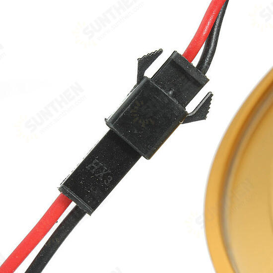 21W COB LED Ceiling Down Light Golden Shell Belt Drive 85-265V