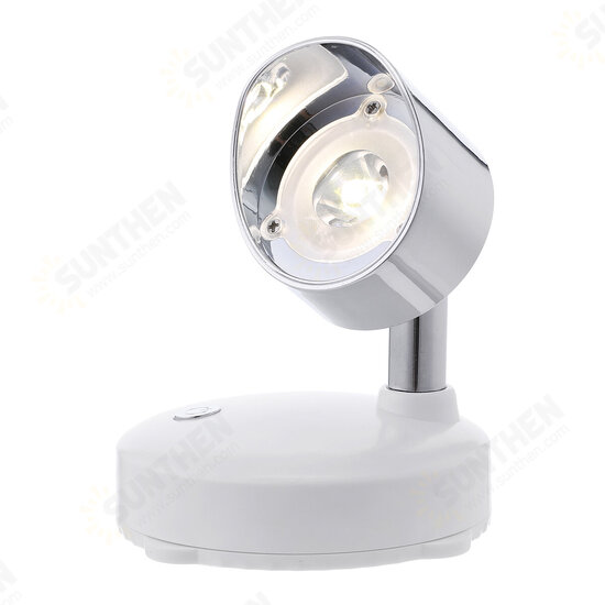 2PCS Battery Powered LED Cabinet Light Remote Control Spotlighting for Showcase Home Hotel