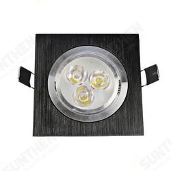 3W/5W/7W/12W One Head Black LED Square Ceiling Recessed Light Down Light 85-260V 3W/5W/7W/12W One Head Black LED Square Ceiling Recessed Light Down Light 85-260V