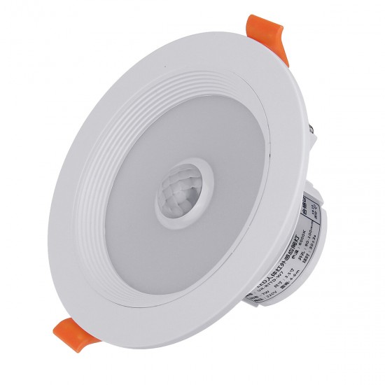 4inch LED 150° PIR Motion Sensor Recessed Ceiling Light Downlight Fixture Lamp Home