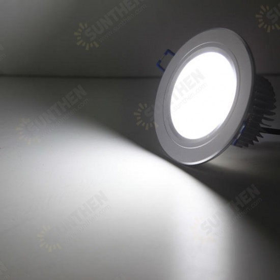 5W LED Down Light Ceiling Recessed Lamp Dimmable 110V + Driver