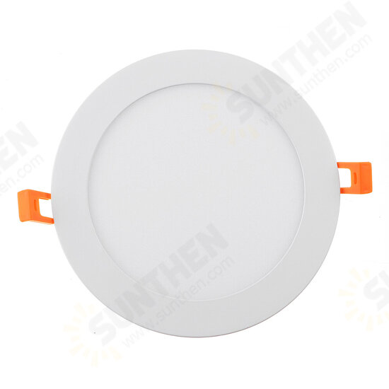 6/12 Pcs 6Inch LED Recessed Light Panel 12W with Junction Box Dimmable Can Down Lighting