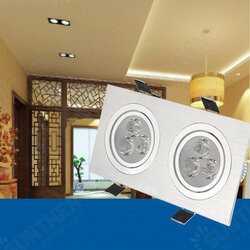 6W/10W/14W/18W/24W/30W/36W Double-heads Sliver LED Ceiling Recessed Light Down Light 85-260V 6W/10W/14W/18W/24W/30W/36W Double-heads Sliver LED Ceiling Recessed Light Down Light 85-260V