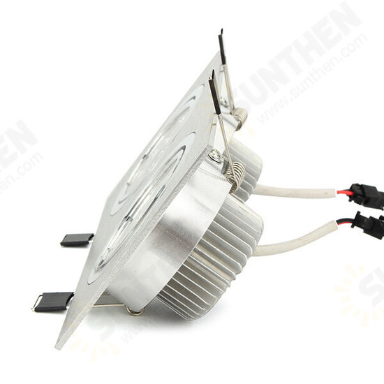 6W/10W/14W/18W/24W/30W/36W Double-heads Sliver LED Ceiling Recessed Light Down Light 85-260V