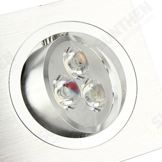 6W/10W/14W/18W/24W/30W/36W Double-heads Sliver LED Ceiling Recessed Light Down Light 85-260V