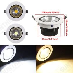 7W Dimmable COB LED Recessed Ceiling Light Fixture Down Light Kit 7W Dimmable COB LED Recessed Ceiling Light Fixture Down Light Kit