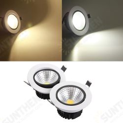 7W Dimmable COB LED Recessed Ceiling Light Fixture Down Light Kit 7W Dimmable COB LED Recessed Ceiling Light Fixture Down Light Kit