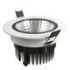 7W Dimmable COB LED Recessed Ceiling Light Fixture Down Light Kit